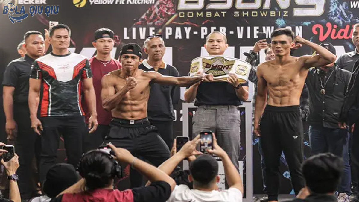 Aziz Calim Tumbangkan KKAJHE, Raih Sabuk di Byon Combat Showbiz Vol.5