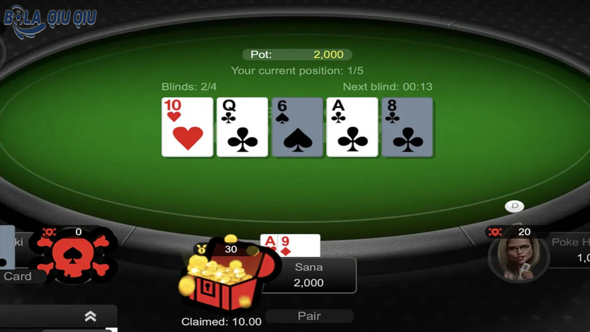 Poker Online di BOLAQIUQIU, Strategi Menang Maksimal