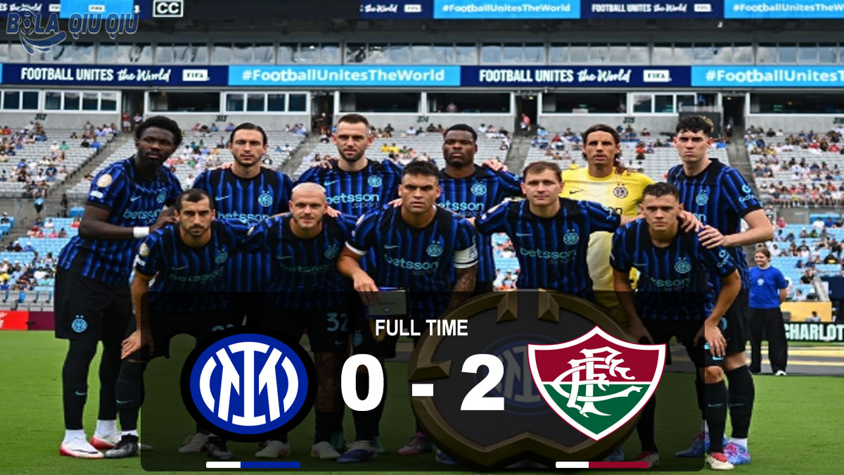 Inter Milan Tersingkir, Kalah 2-0 dari Fluminense di Piala Dunia Antarklub