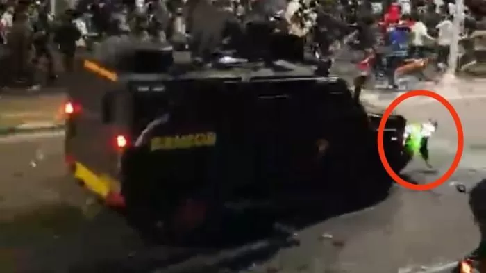 Pengemudi Ojol Dilindas Mobil Rantis Brimob Meninggal Dunia
