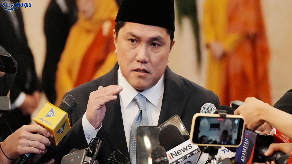 Erick Thohir Rotasi Dilantik ke Menteri Kemenpora Baru